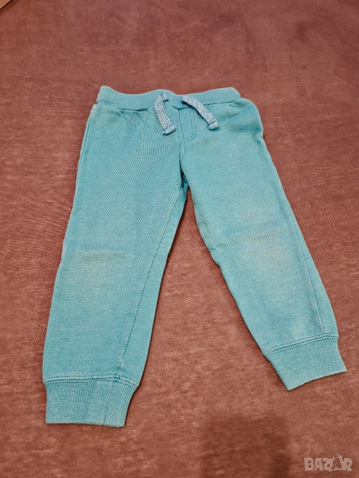 2-3г 98см Панталон тип долница, сини, без следи от употреба , снимка 1