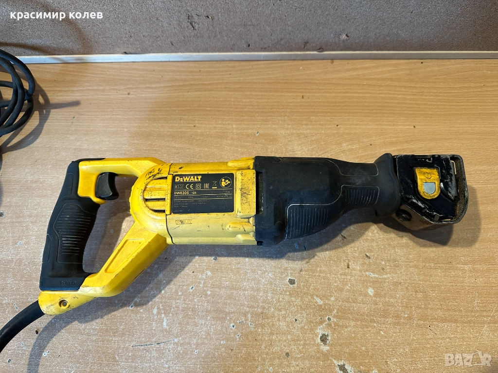 електрически саблен трион "DEWALT"/1100W/, снимка 1