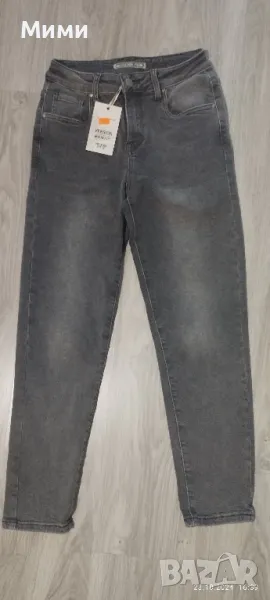 Нови дамски дънки "Mom fit", снимка 1