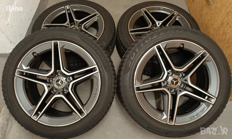 Оригинални джанти с гуми зимни 19 цола Mercedes S-klasse W223 дот 2022, снимка 1