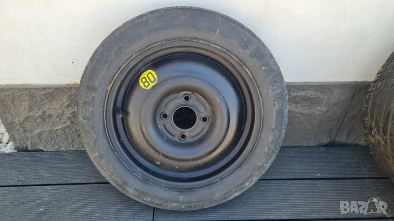 Джанта с гума резервна/бандажна/ Ford Focus 4x108 15ка, снимка 1