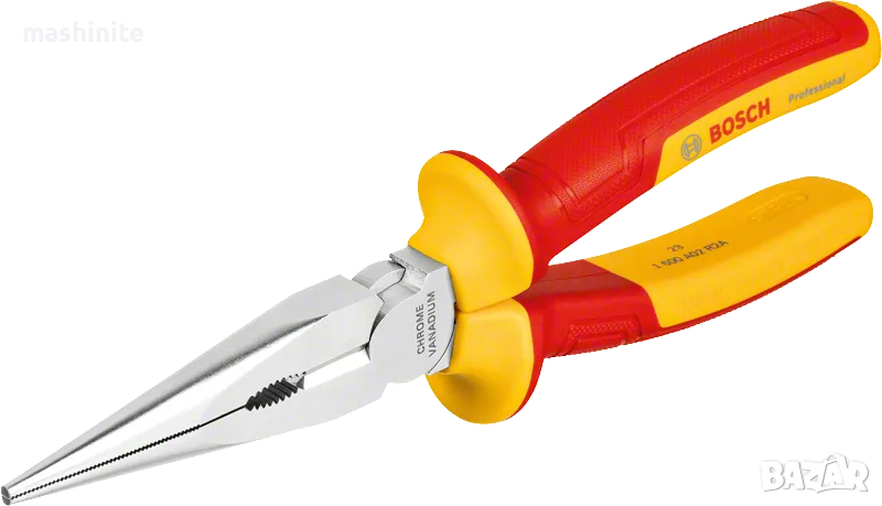 Клещи телефонни изолирани удължени 200 mm VDE Bosch, снимка 1