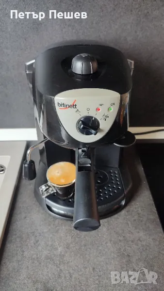 Кафемашина Delonghi Bifinett перфектно еспресо кафе крема цедка Делонги , снимка 1
