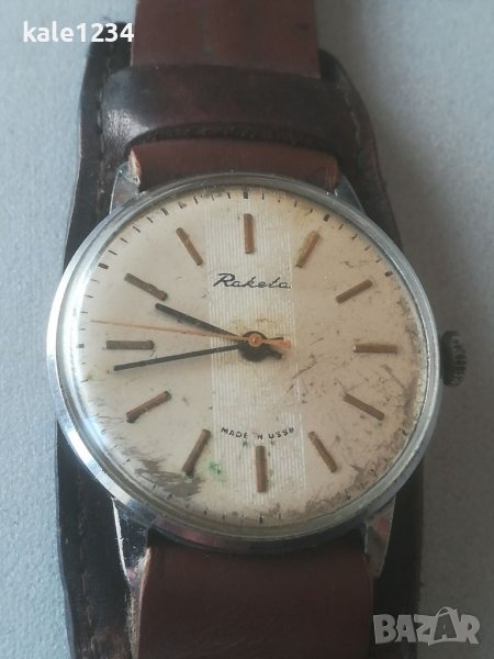 Часовник Raketa. Made in USSR. Механичен механизъм. Мъжки часовник. Ракета. СССР , снимка 1