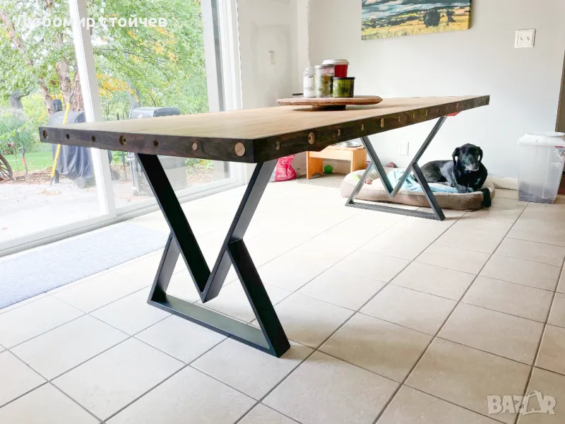 Метални крака за маса, трапезна маса, снимка 1