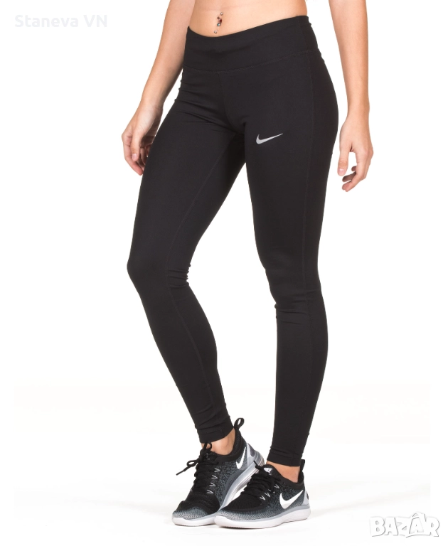 Дамски клин Nike Power Essential - Черен, р-р S, снимка 1