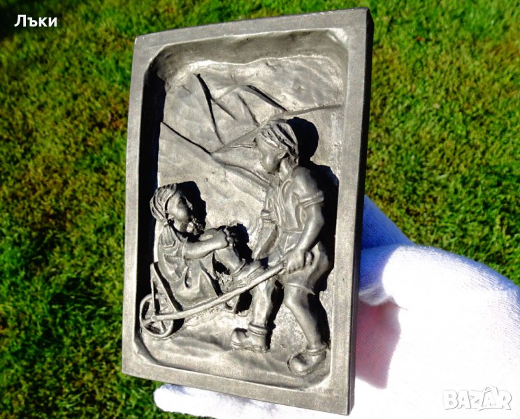 Немско релефно пано Деца. , снимка 1