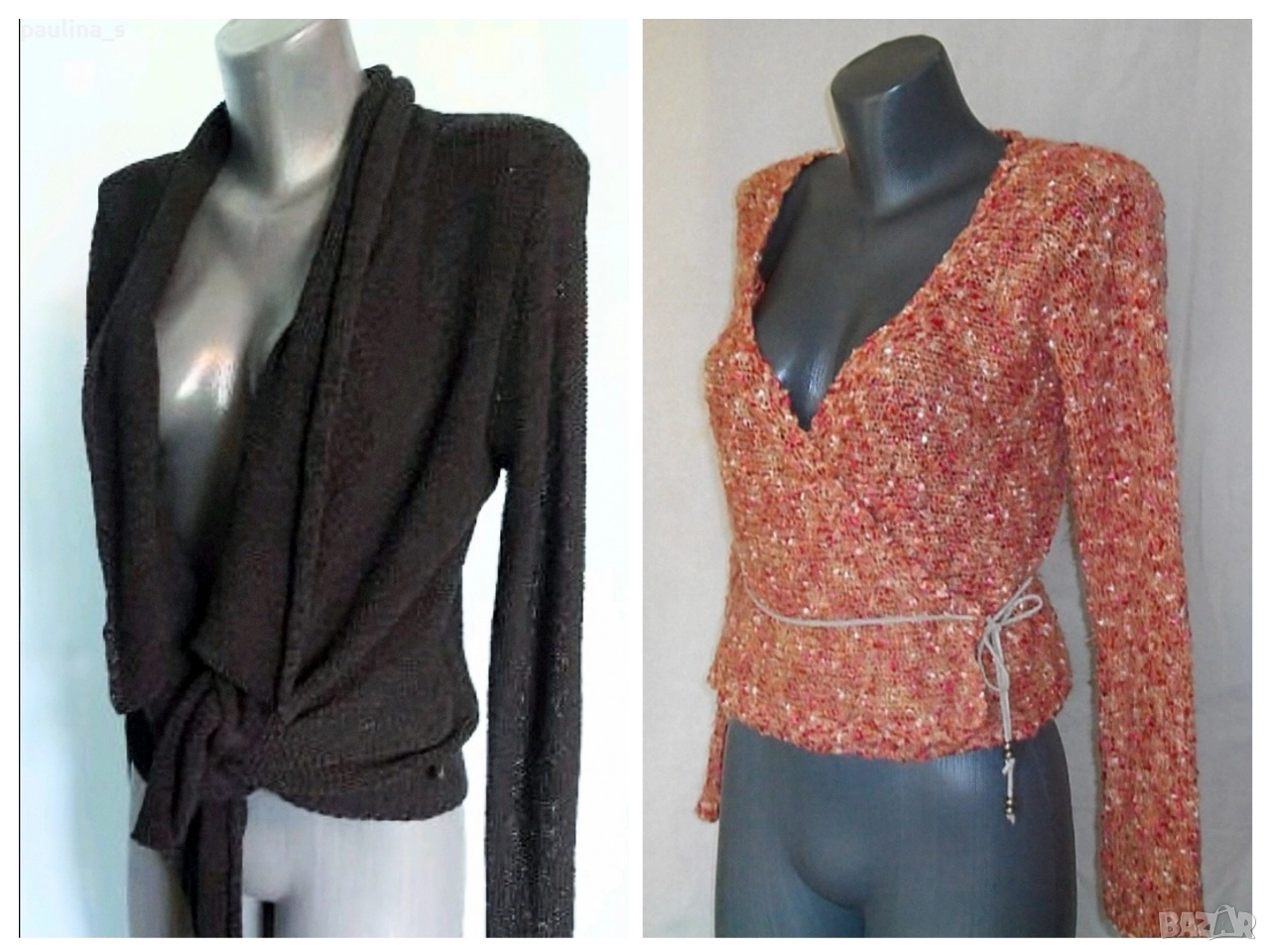 Два различни броя / "Tom Taylor" Denim knit и "Noa Noa" дамска жилетка , снимка 1