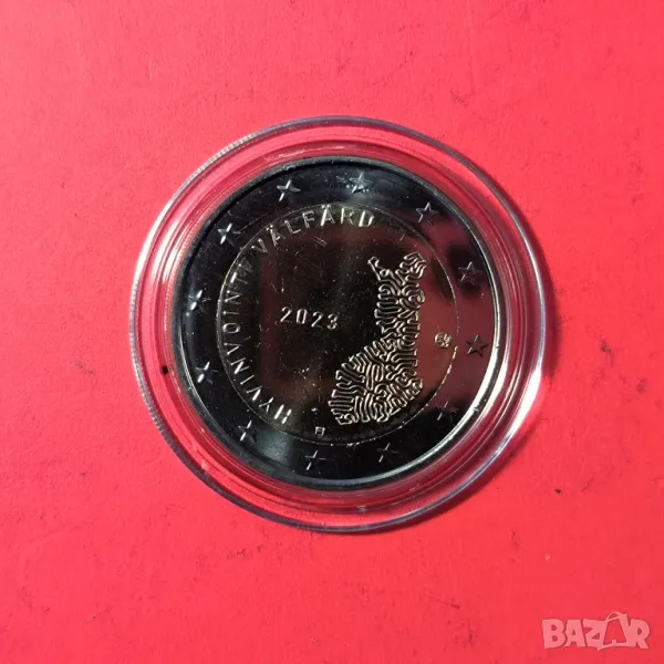 Финландия 2 евро 2023 Финландия - Социални и здравни услуги, снимка 1