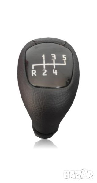 Топка за скоростен лост кожена за Mercedes Мерцедес W190 W124 W201 E class 5 скорости, снимка 1