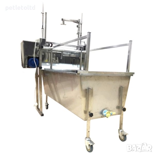 Машина за разпечатване, с вана и с вибриращи ел. ножове (Украйна), снимка 1