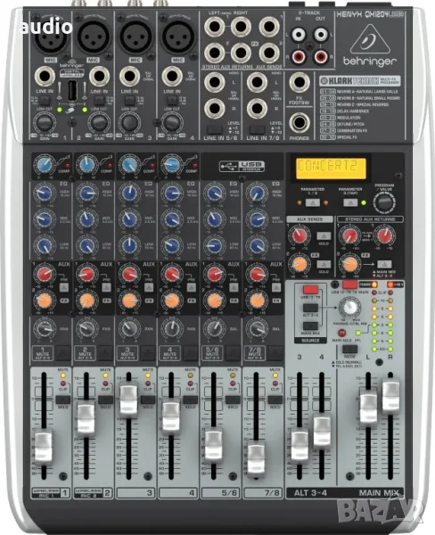 Миксер Behringer Xenyx QX1204 USB, снимка 1