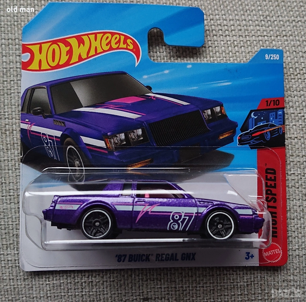 Hot Wheels '87 Buick Regal GNX, снимка 1