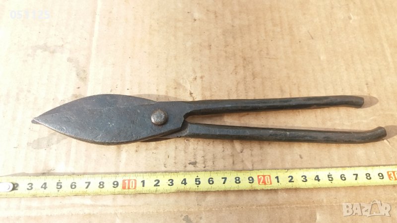 стоманизирана ножица за рязане на ламарина , снимка 1