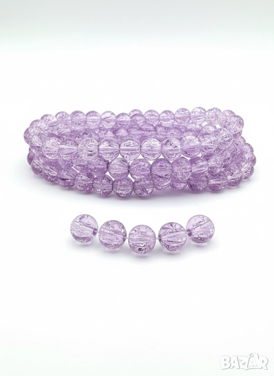 Стъклени Мъниста за Бижута 10мм 8мм 6 мм 4мм J262, снимка 1