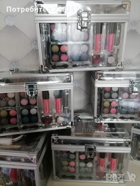 Прозрачни куфарчета с гримове с немско качество , снимка 1