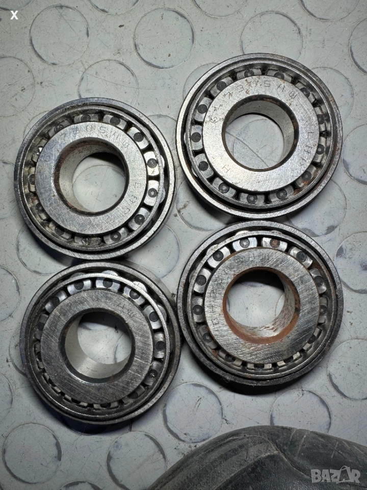 6-7305АШ Лагер предна главина ГАЗЕЛА ГАЗ 3302 ГАЗ 2217 25x62x18x18.25 НОВ РУСКИ, снимка 1