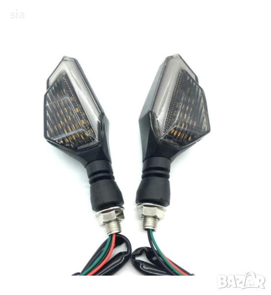 Мигачи за мотор LED, 2бр, снимка 1