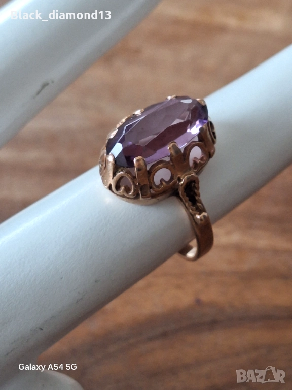 Златен Руски пръстен, снимка 1