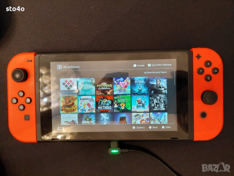 Nintendo Switch Хакнато с 512 гб карта , снимка 1