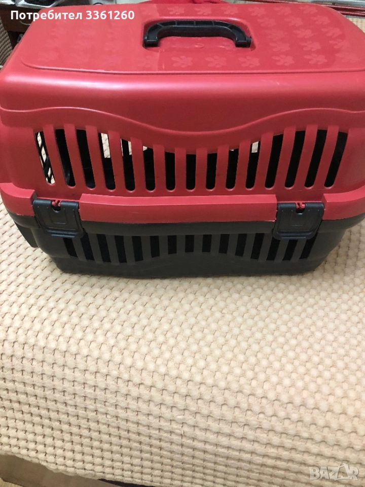 Транспортна клетка за куче или котка, снимка 1