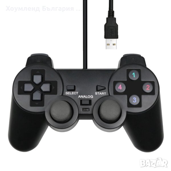 USB джойстик GAMEPAD с 15+2 бутона, снимка 1