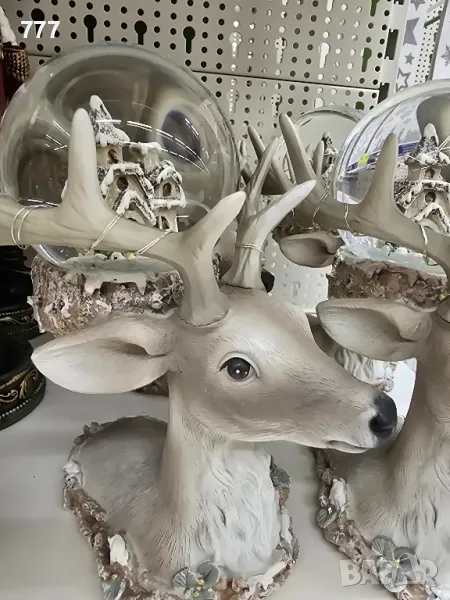 коледни преспапиета с елен, снимка 1