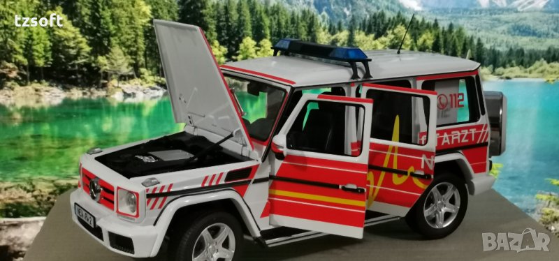 Mercedes-Benz G-Klasse (W463) 215 -Emergency - iScale 1:18, снимка 1