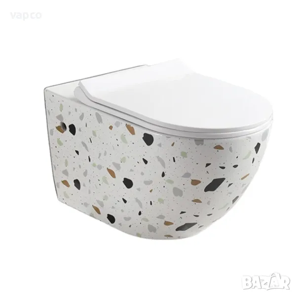 Конзолна тоалетна чиния - Теразо / Terrazzo, снимка 1