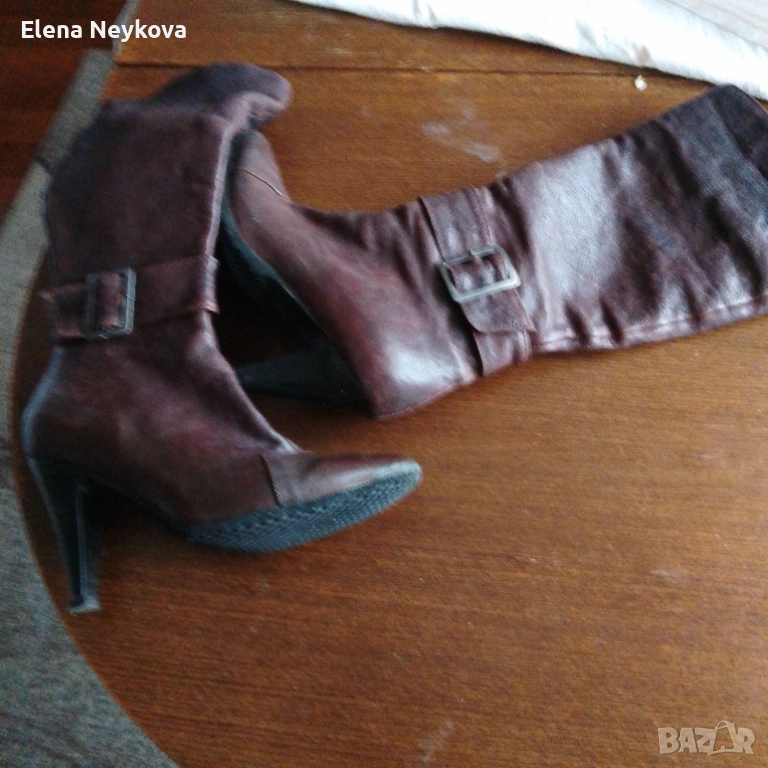 Ботуши от естествена кожа , снимка 1