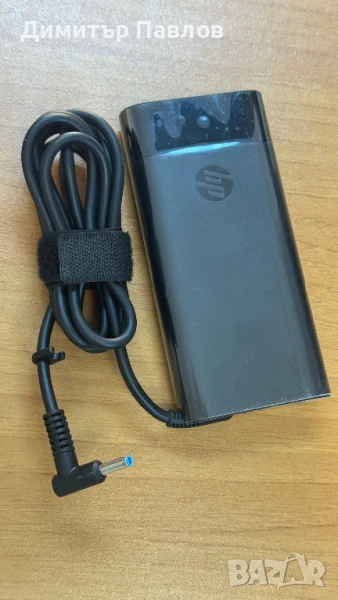 HP 150W 19.5V 7.7A Blue Tip Зарядно, снимка 1