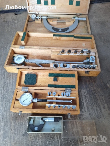 Вътромер микрометър , снимка 1