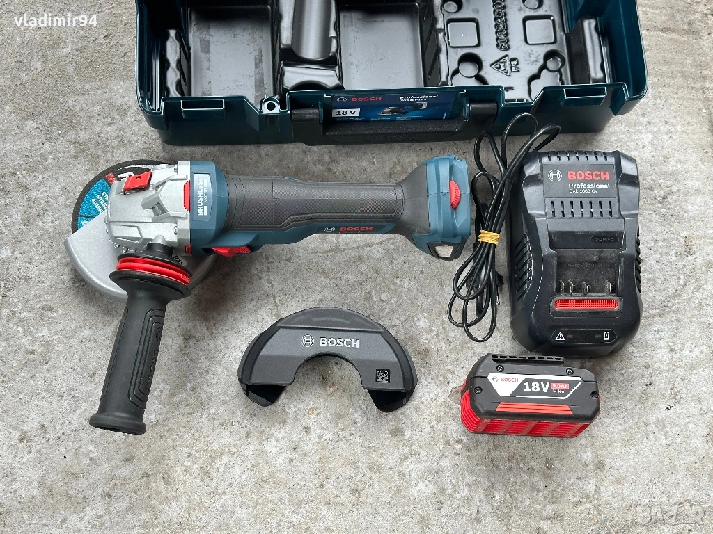 Bosch GWS 18V-11S с обороти 2025г., снимка 1