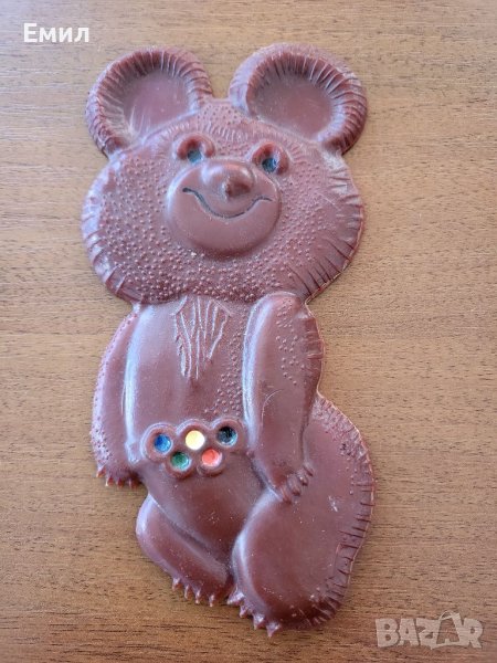 Олимпийски сувенир МИША МОСКВА 80, снимка 1