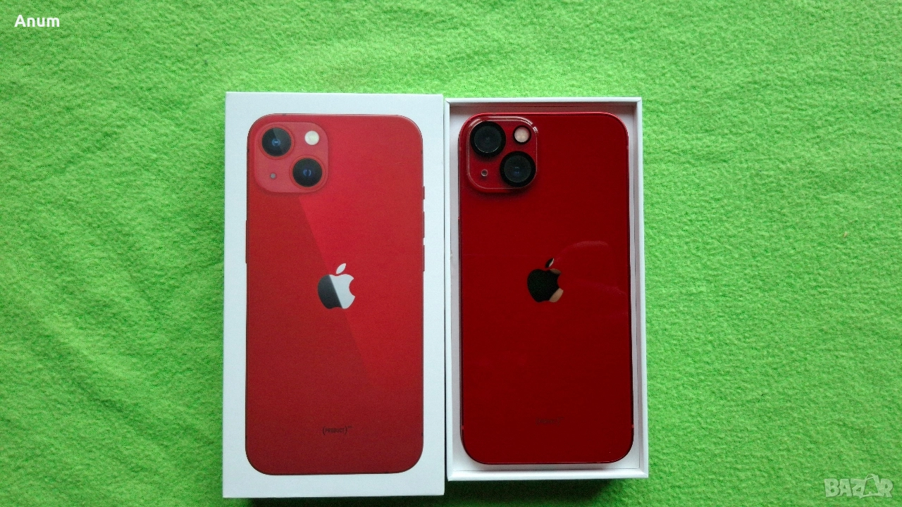 iphone 13 червен 128гб, снимка 1