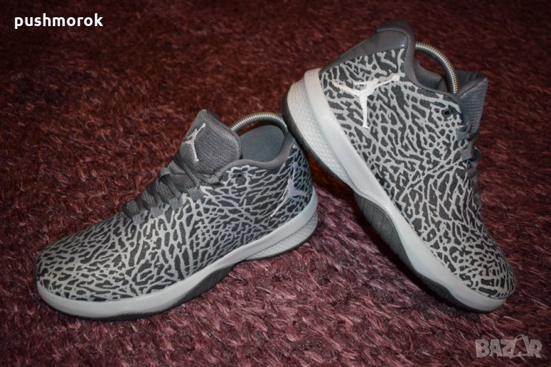 NIKE JORDAN B.FLY Mens Wolf Grey Trainers , снимка 1