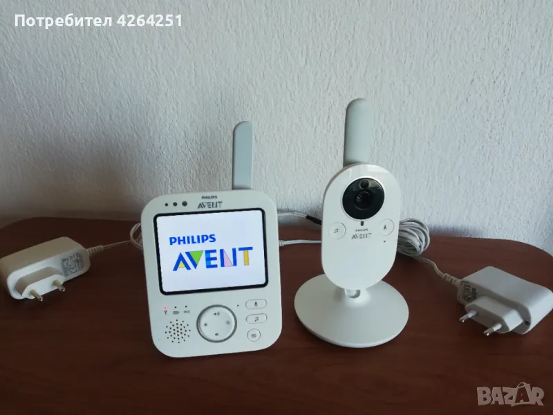 Philips Avent SCD620 видео бебефон, снимка 1
