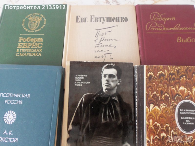 Поезия и проза на руски език., снимка 1