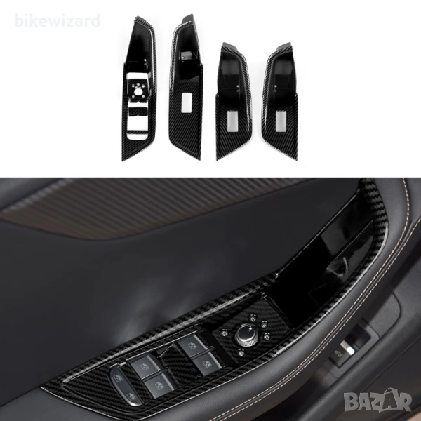 Декоративни панели за вратите за Audi  A4 S4 (2017-2024)/ A5 S5 (2018-2024) НОВИ, снимка 1