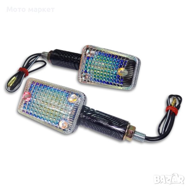 МИГАЧИ К-Т CARBON С КРУШКА , снимка 1