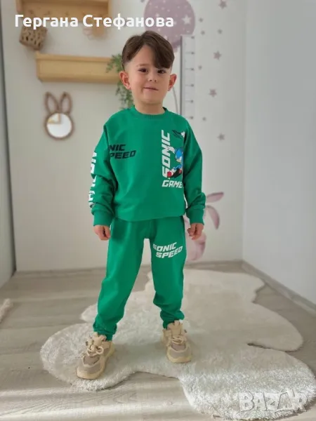 Комплект Соник Размери-3/4г.4/5г.5/6г.7/8г.9/10г. Цена-35 лв, снимка 1