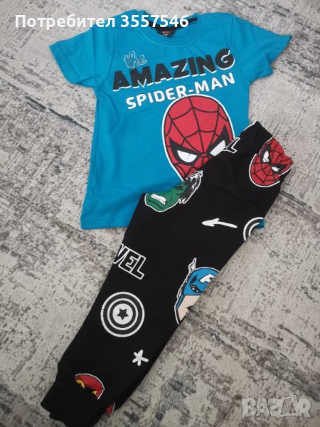 ново детски комплекче но спайдермен, снимка 1