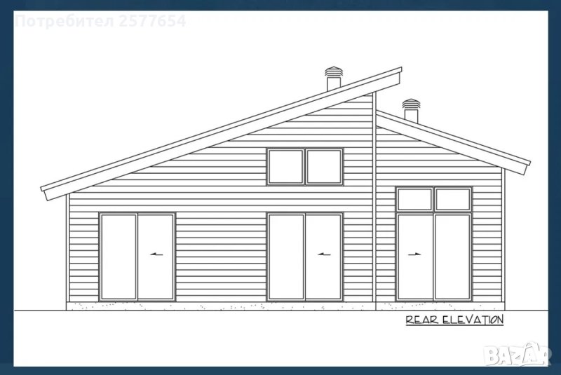 Сглобяеми Преместваеми Модулни Преносими Жилищни Мобилни -110м2 Кредит, снимка 1