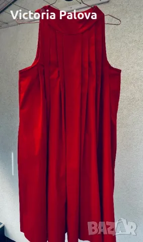 Прекрасна червена рокля, снимка 2 - Рокли - 47293879