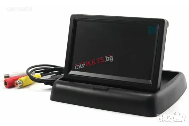 Цветен LCD дисплей 4,5" за камера за задно виждане - с функция прибиране