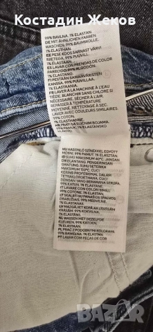 Нови със етикет. Дамски оригинални къси панталонки дънкови. HENNES & MAURITZ. H& M, снимка 8 - Къси панталони и бермуди - 51432460