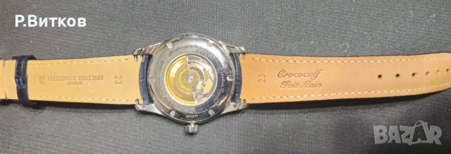 Мъжки часовник Frederique Constant  със сертификат, снимка 10 - Мъжки - 52187768