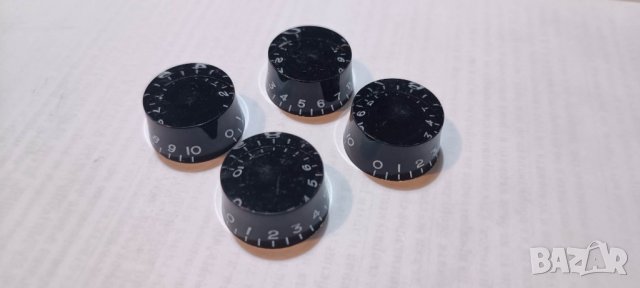 Les Paul BLACK Speed Control Knobs, снимка 2 - Китари - 39670933