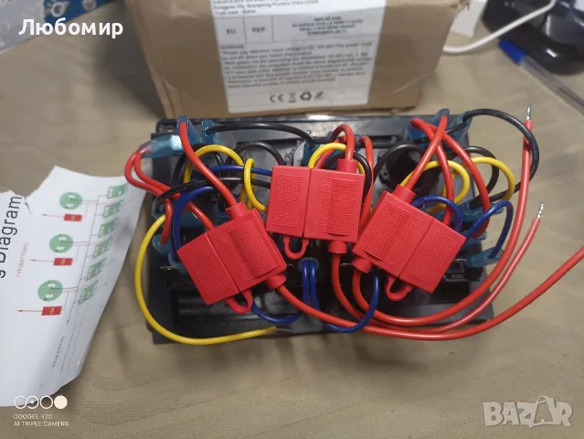 Панел с превключватели, Mmgoqqt, с гнездо за запалка, 2 USB, волтметър, 12-24V,, снимка 6 - Аксесоари и консумативи - 56143974