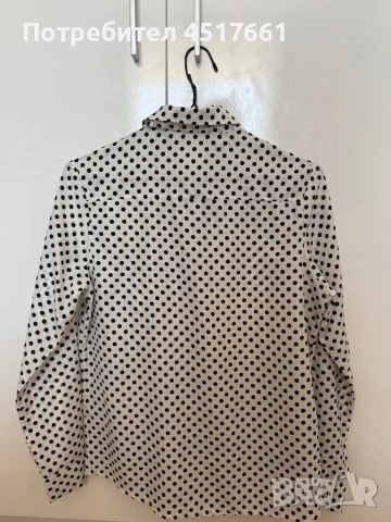 Винтидж риза на точки, снимка 2 - Ризи - 50839405